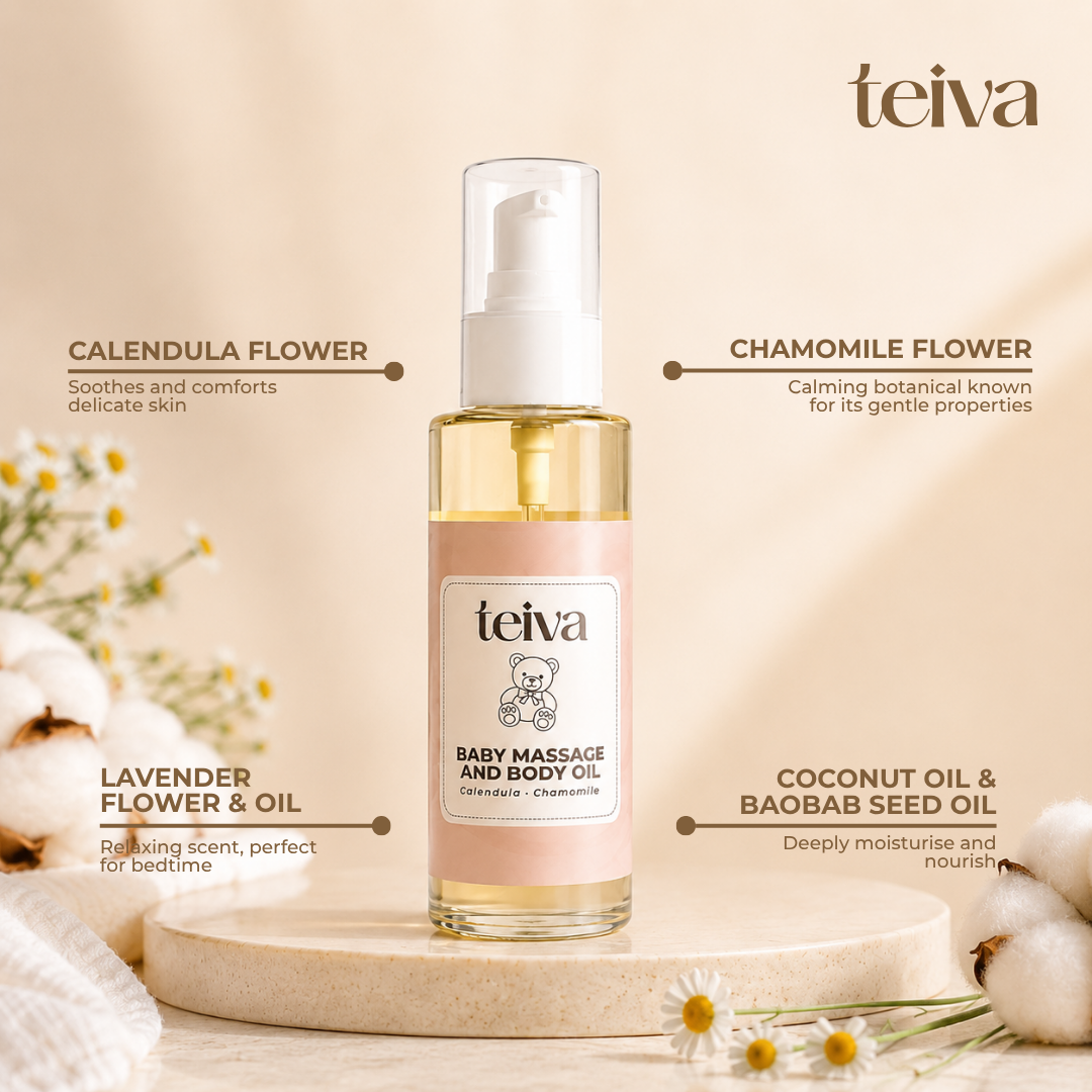 Baby Massage and Body Oil