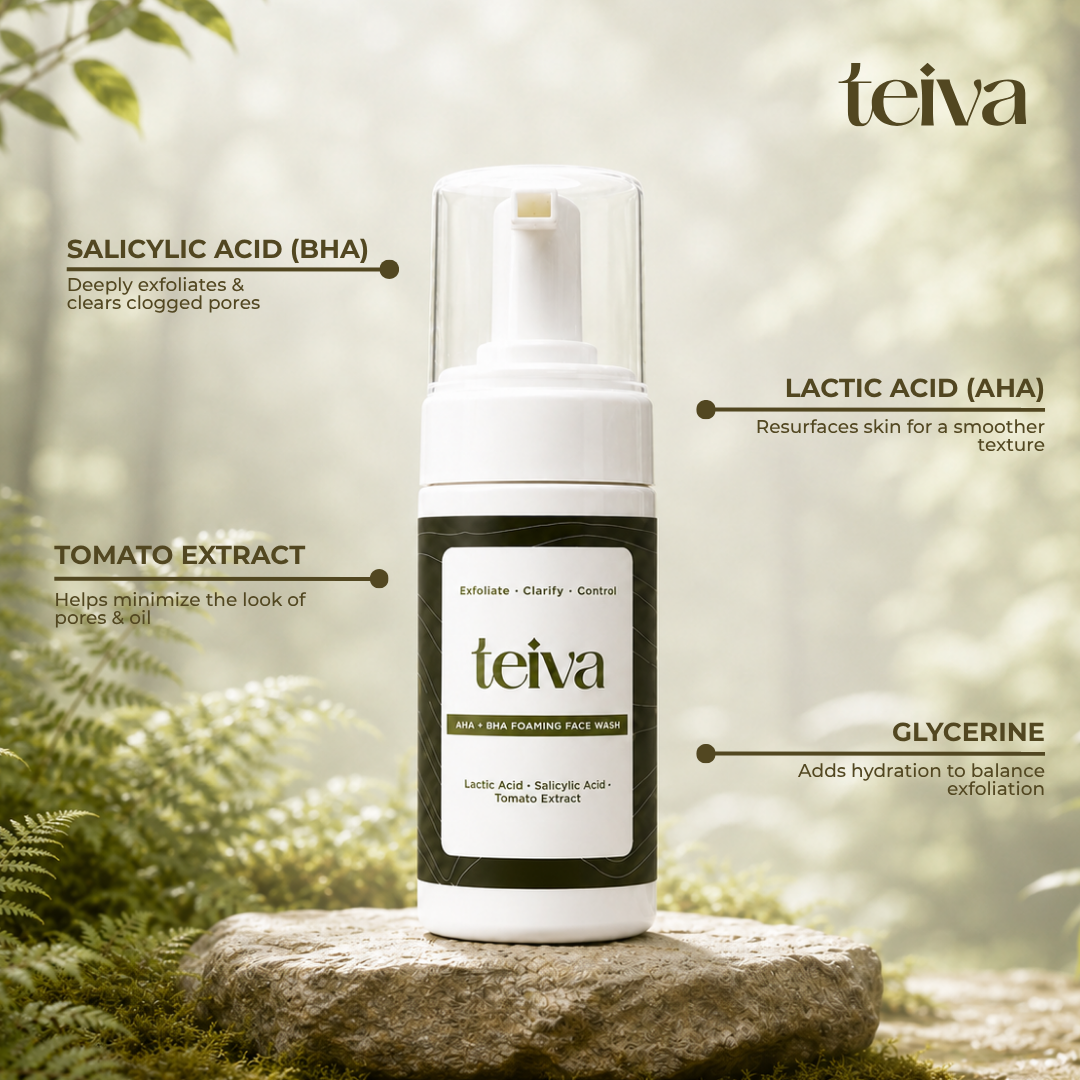AHA/BHA Foaming Face Wash