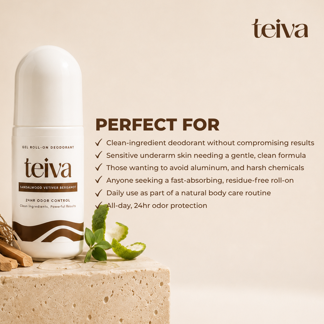 Natural Gel Roll-On Deodorant