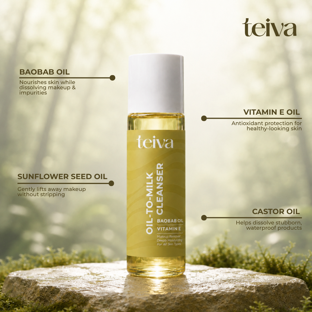 Oil-to-Milk Cleanser