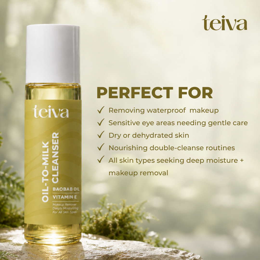 Oil-to-Milk Cleanser