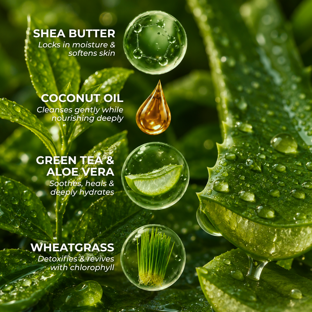 Green Tea & Aloe Vera Soap