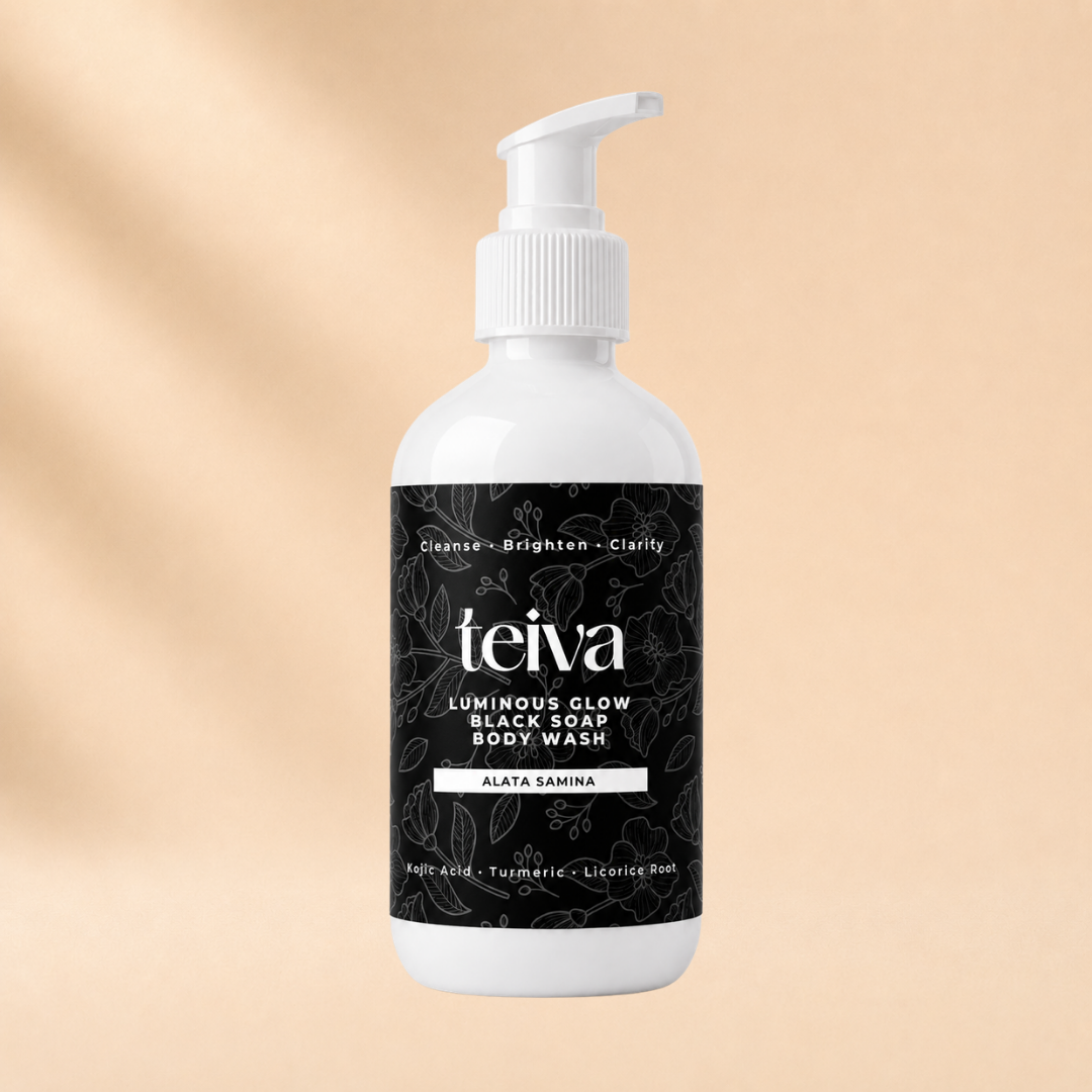 Luminous Glow Black Soap Body Wash